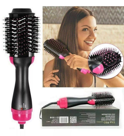 Cepillo Voluminizador y Alisador 3 en 1  - Haydry Pro-Styling: