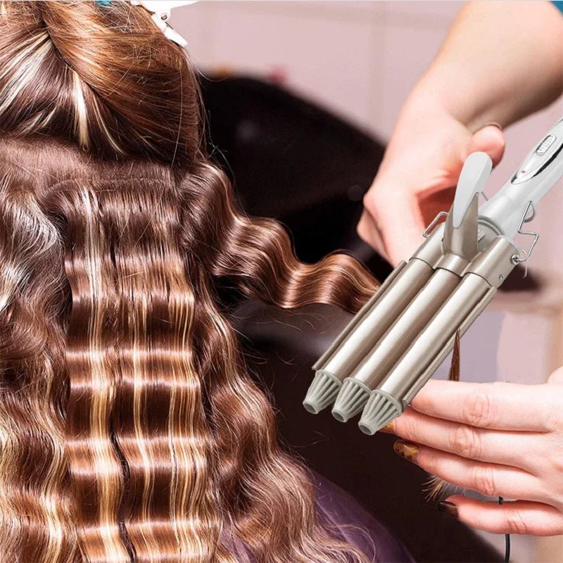 Rizador Triple Wave "Efecto Sirena" - Haydry Pro-Styling